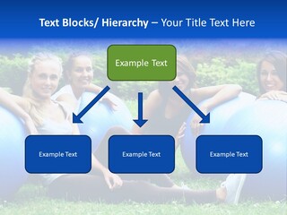 Outdoor Teen Healthy PowerPoint Template