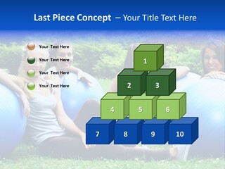 Outdoor Teen Healthy PowerPoint Template