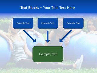 Outdoor Teen Healthy PowerPoint Template