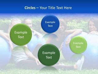 Outdoor Teen Healthy PowerPoint Template