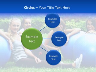 Outdoor Teen Healthy PowerPoint Template
