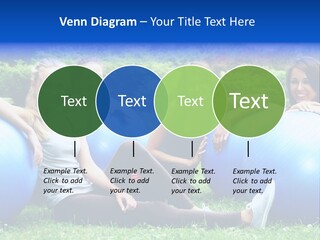 Outdoor Teen Healthy PowerPoint Template