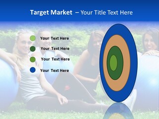 Outdoor Teen Healthy PowerPoint Template