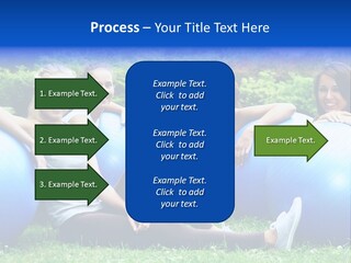 Outdoor Teen Healthy PowerPoint Template