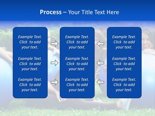 Outdoor Teen Healthy PowerPoint Template