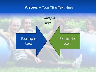 Outdoor Teen Healthy PowerPoint Template