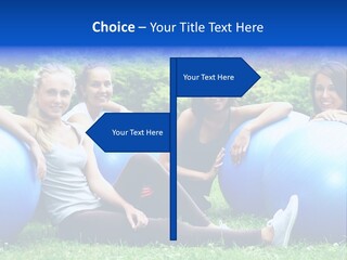 Outdoor Teen Healthy PowerPoint Template