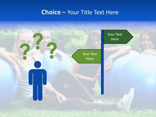 Outdoor Teen Healthy PowerPoint Template