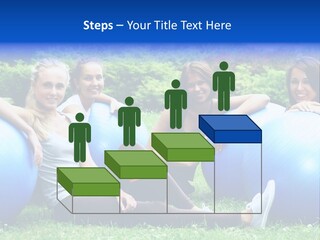 Outdoor Teen Healthy PowerPoint Template