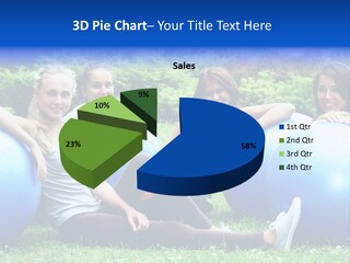 Outdoor Teen Healthy PowerPoint Template