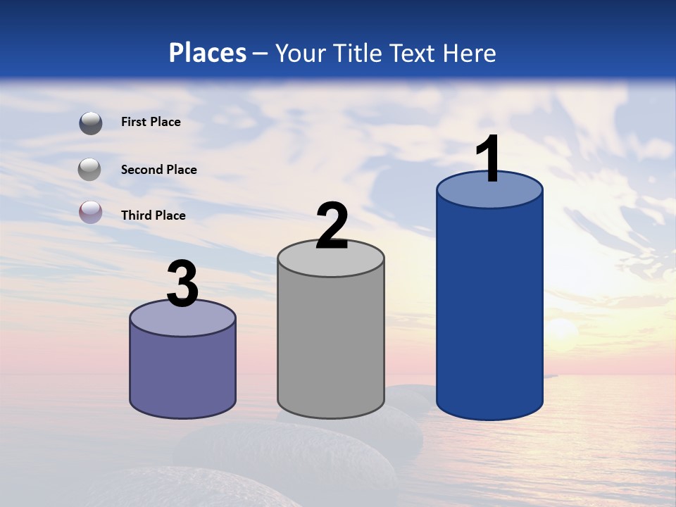 Steps Nature Zenlike PowerPoint Template