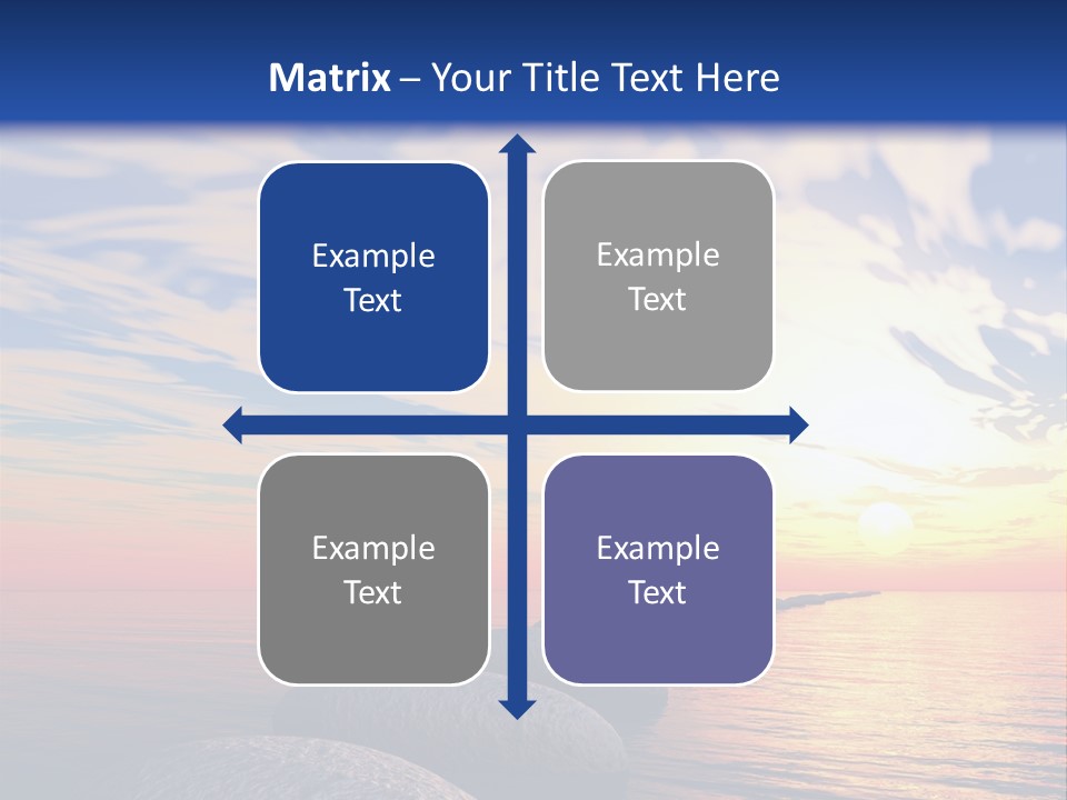 Steps Nature Zenlike PowerPoint Template