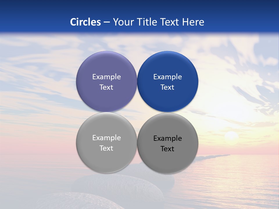 Steps Nature Zenlike PowerPoint Template