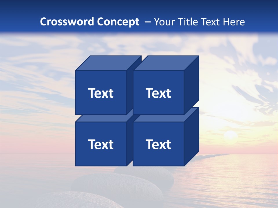 Steps Nature Zenlike PowerPoint Template