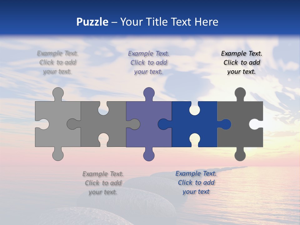 Steps Nature Zenlike PowerPoint Template