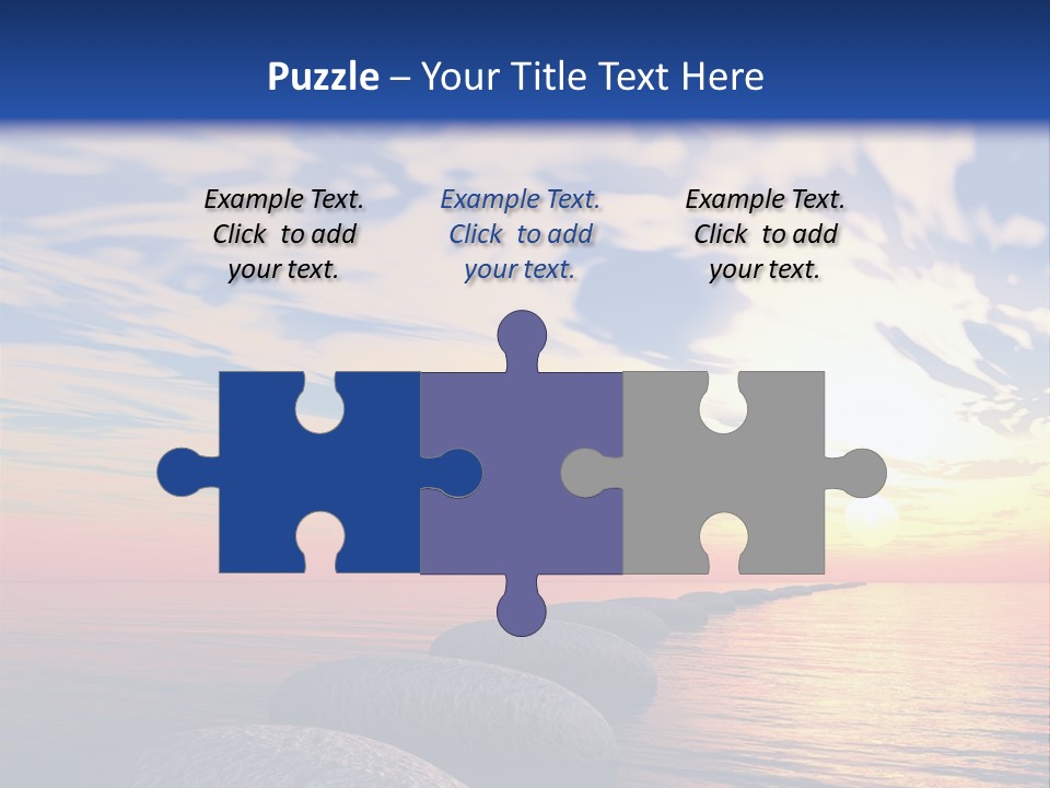 Steps Nature Zenlike PowerPoint Template