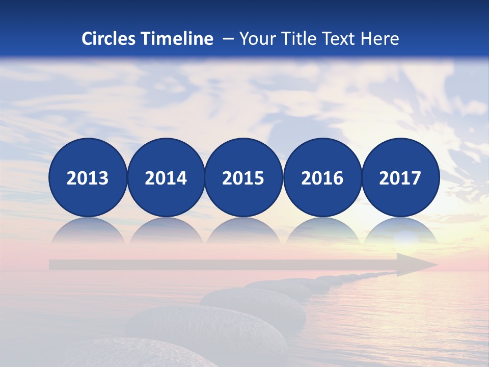 Steps Nature Zenlike PowerPoint Template