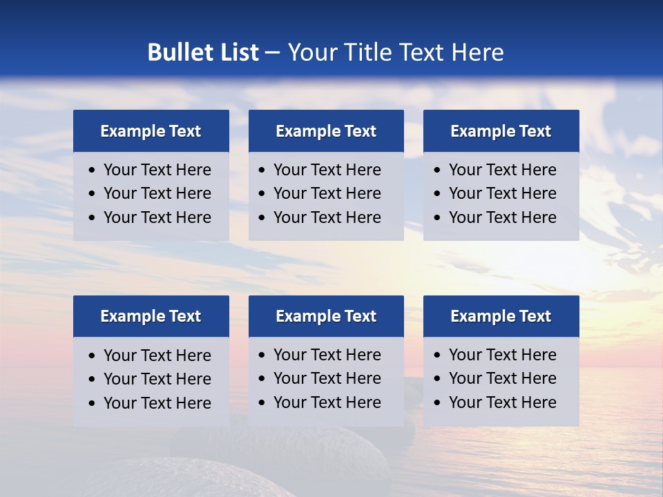 Steps Nature Zenlike PowerPoint Template
