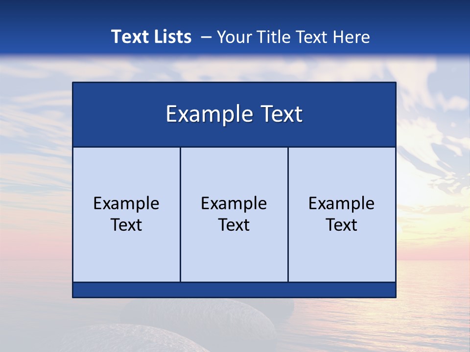 Steps Nature Zenlike PowerPoint Template