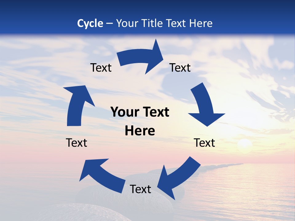 Steps Nature Zenlike PowerPoint Template