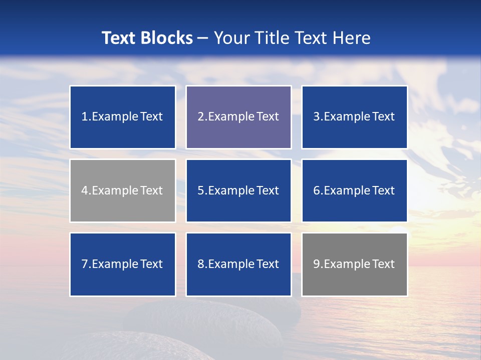 Steps Nature Zenlike PowerPoint Template