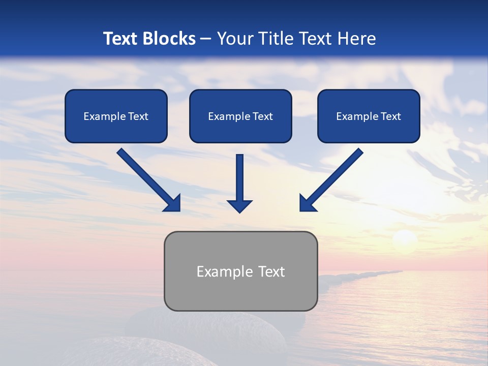 Steps Nature Zenlike PowerPoint Template