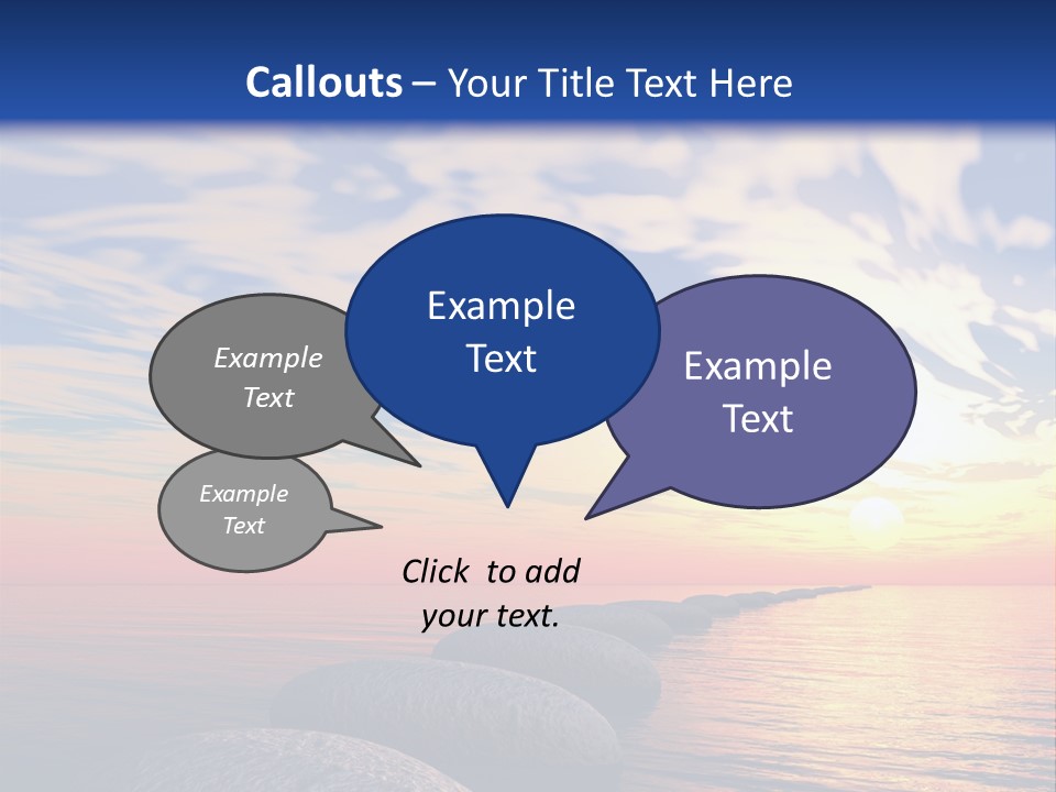 Steps Nature Zenlike PowerPoint Template