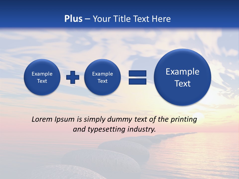 Steps Nature Zenlike PowerPoint Template