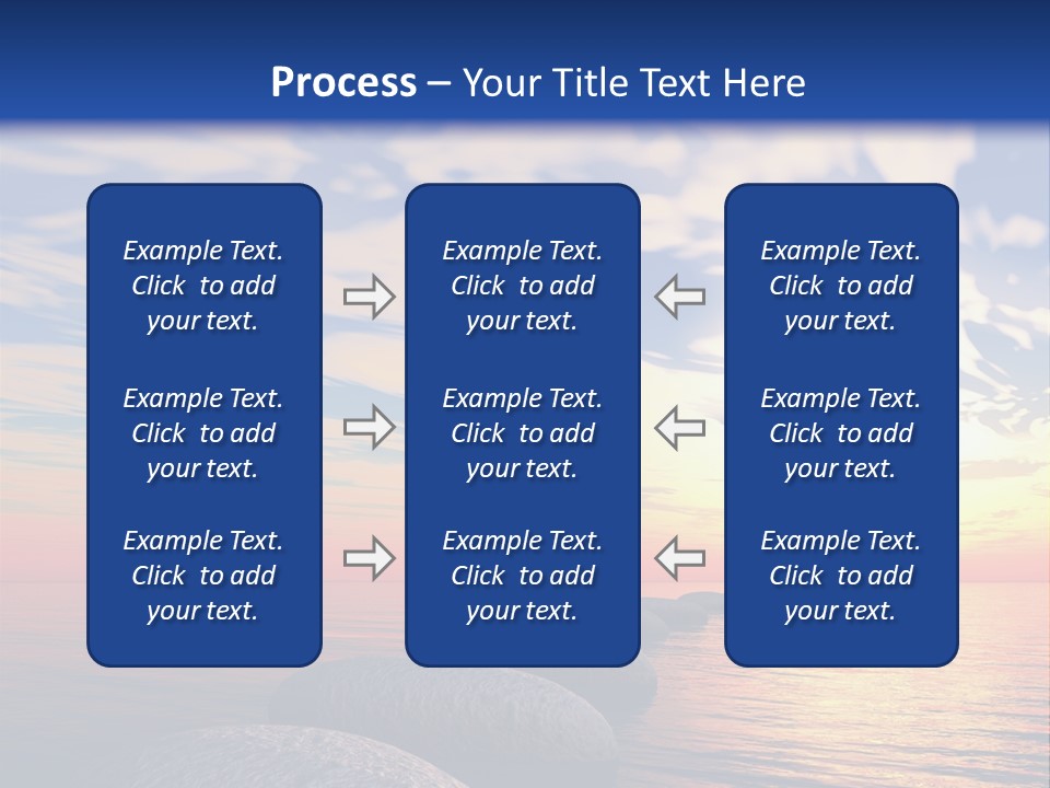 Steps Nature Zenlike PowerPoint Template