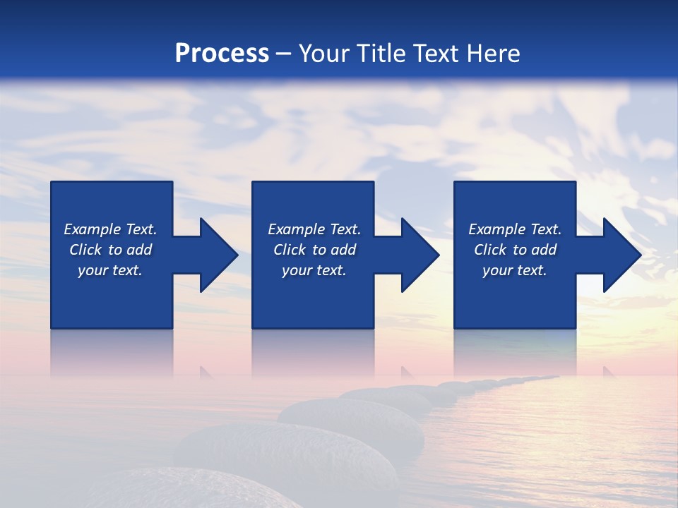 Steps Nature Zenlike PowerPoint Template