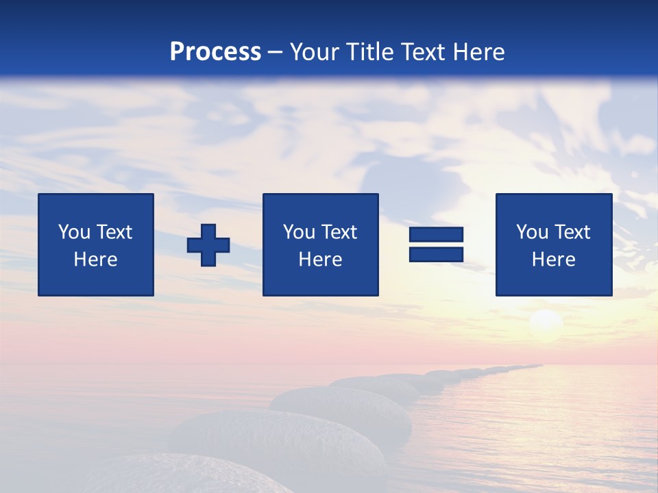 Steps Nature Zenlike PowerPoint Template