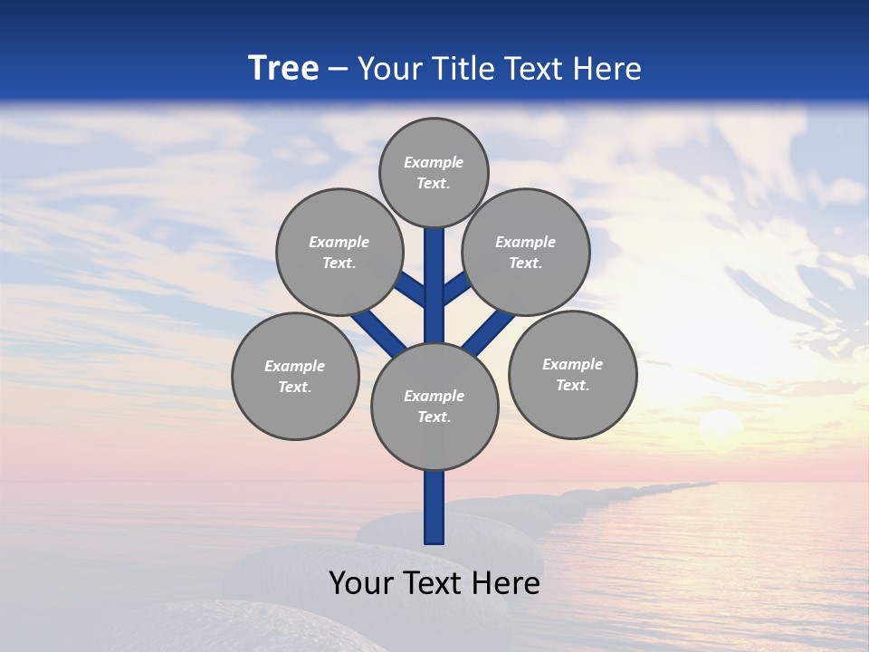 Steps Nature Zenlike PowerPoint Template