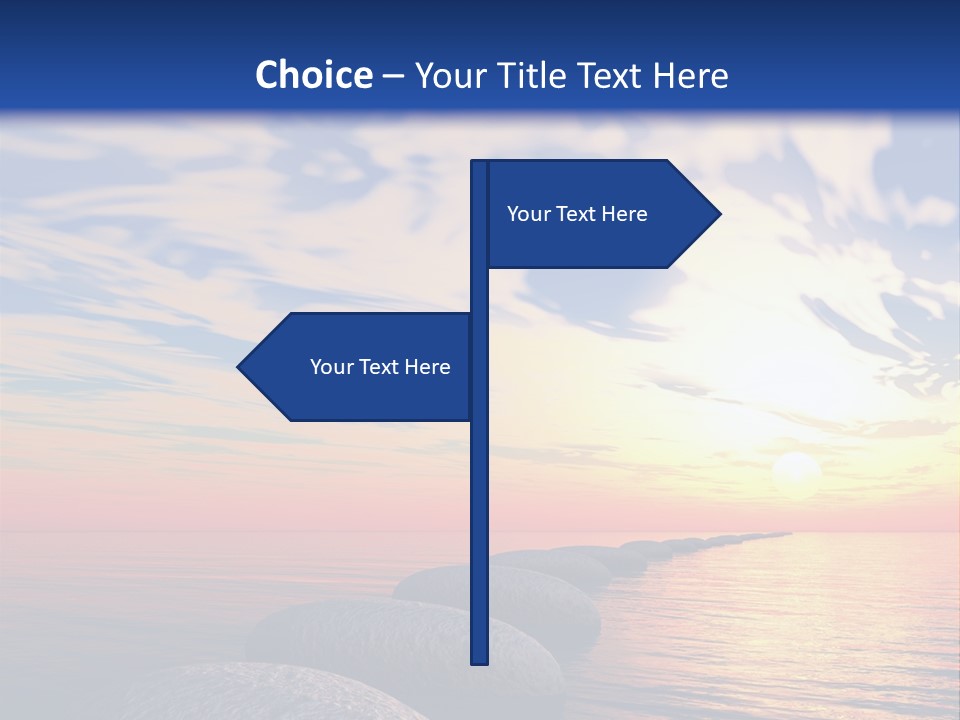 Steps Nature Zenlike PowerPoint Template