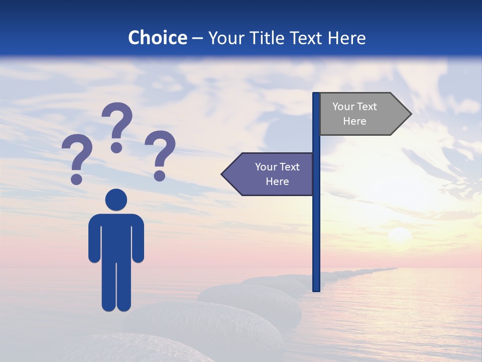 Steps Nature Zenlike PowerPoint Template