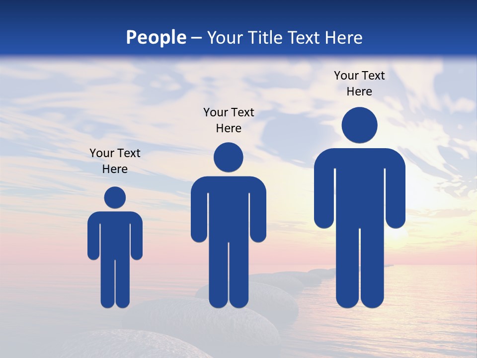 Steps Nature Zenlike PowerPoint Template