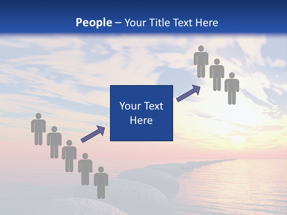 Steps Nature Zenlike PowerPoint Template