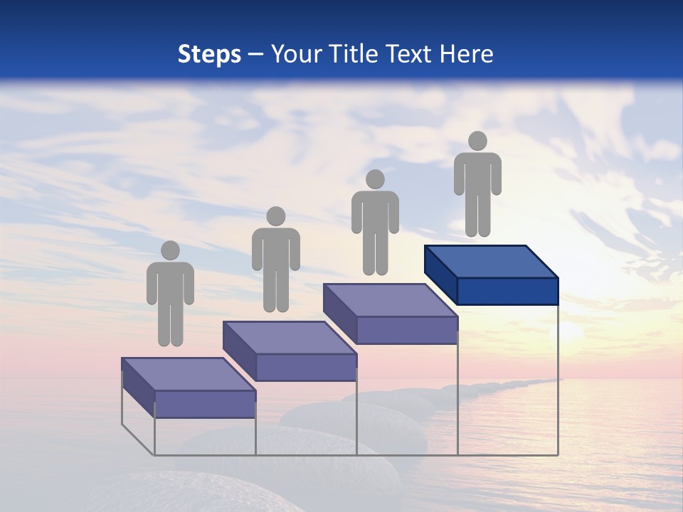 Steps Nature Zenlike PowerPoint Template