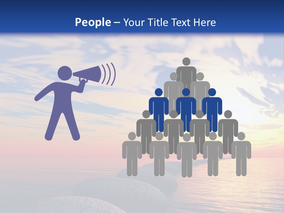 Steps Nature Zenlike PowerPoint Template