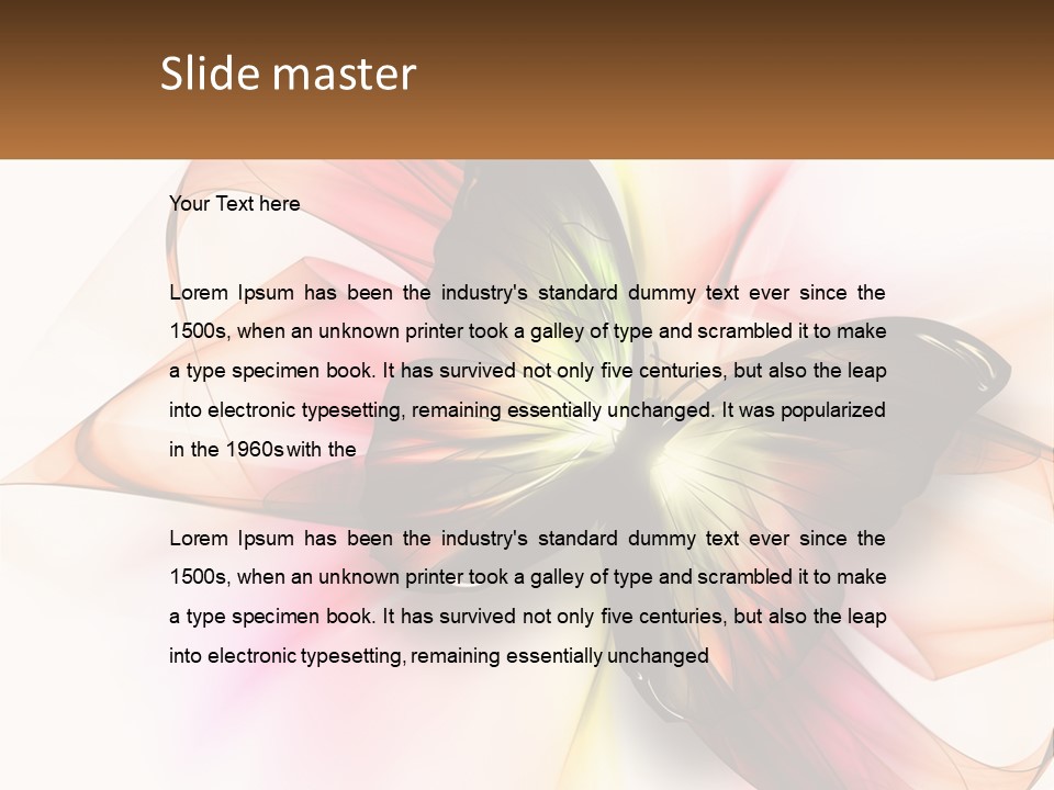 Environment Beautiful Vibrant PowerPoint Template