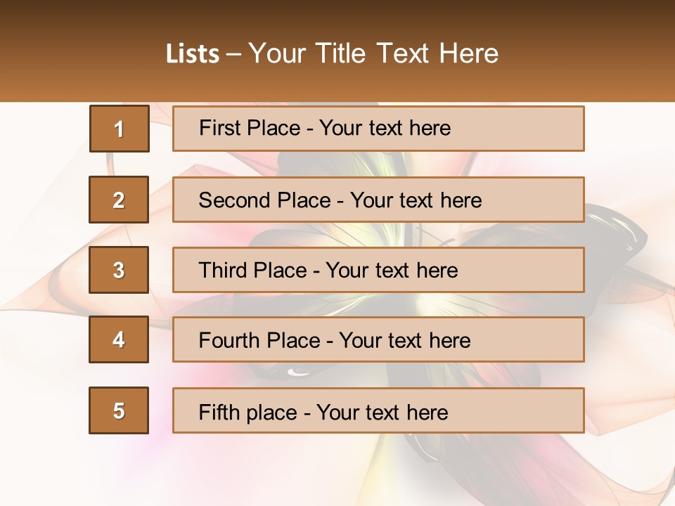 Environment Beautiful Vibrant PowerPoint Template