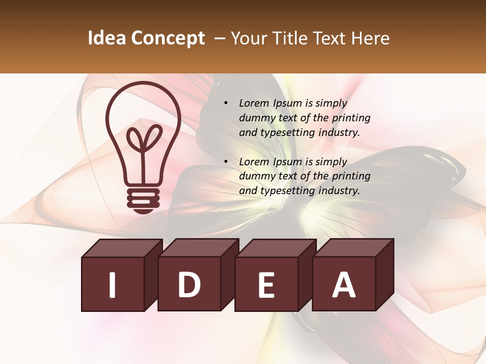 Environment Beautiful Vibrant PowerPoint Template