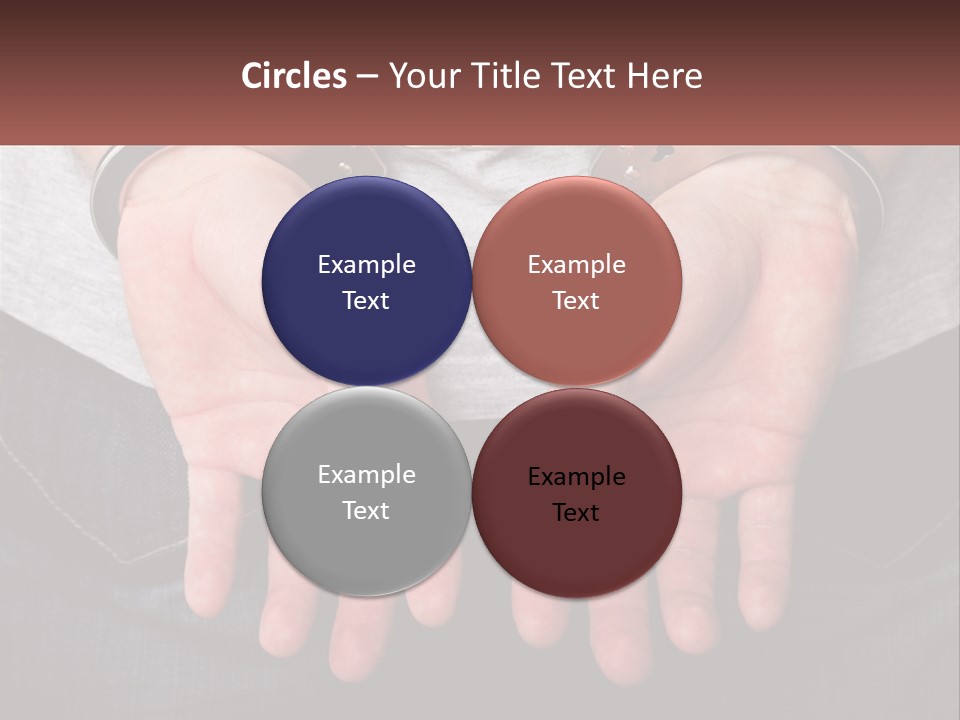 Conflict Arrest Control PowerPoint Template