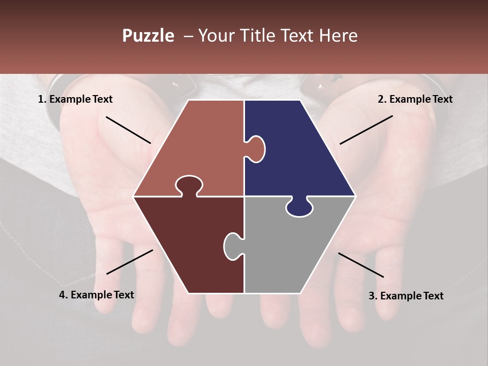 Conflict Arrest Control PowerPoint Template