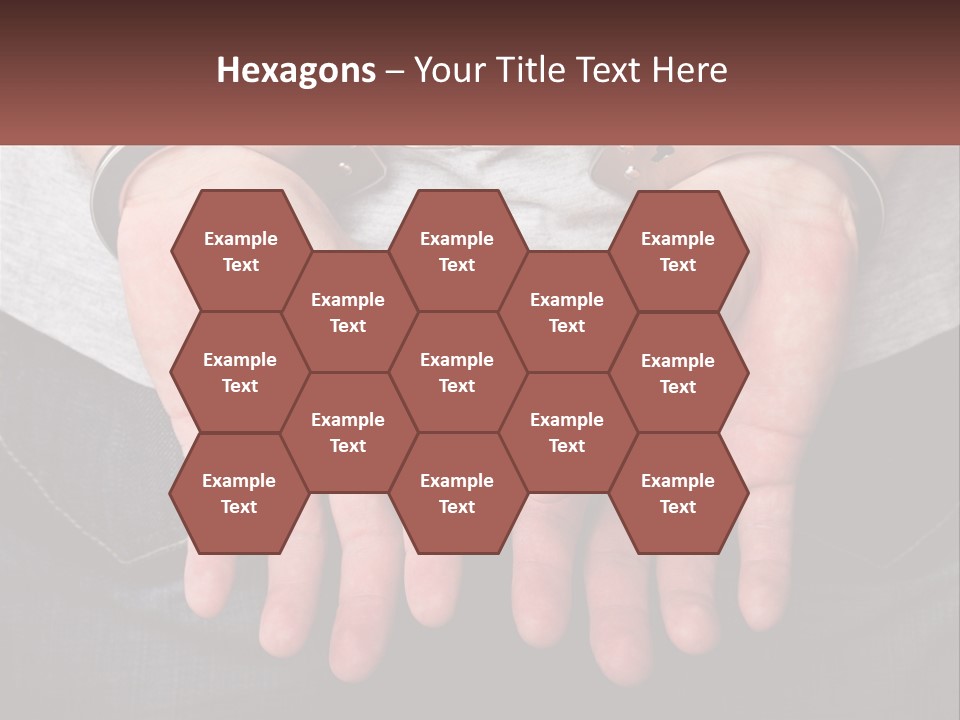 Conflict Arrest Control PowerPoint Template