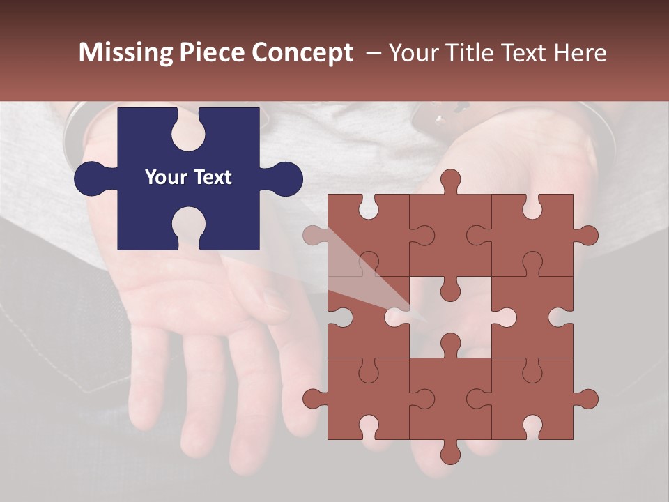 Conflict Arrest Control PowerPoint Template