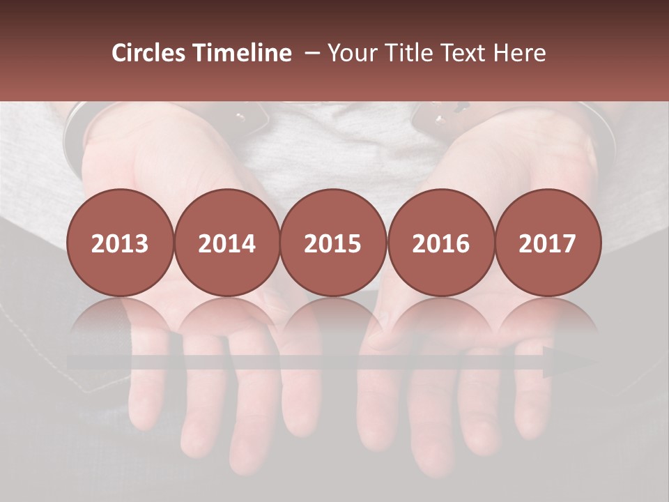 Conflict Arrest Control PowerPoint Template