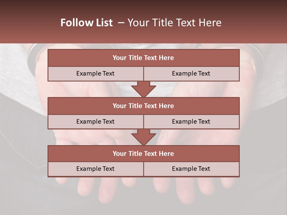 Conflict Arrest Control PowerPoint Template