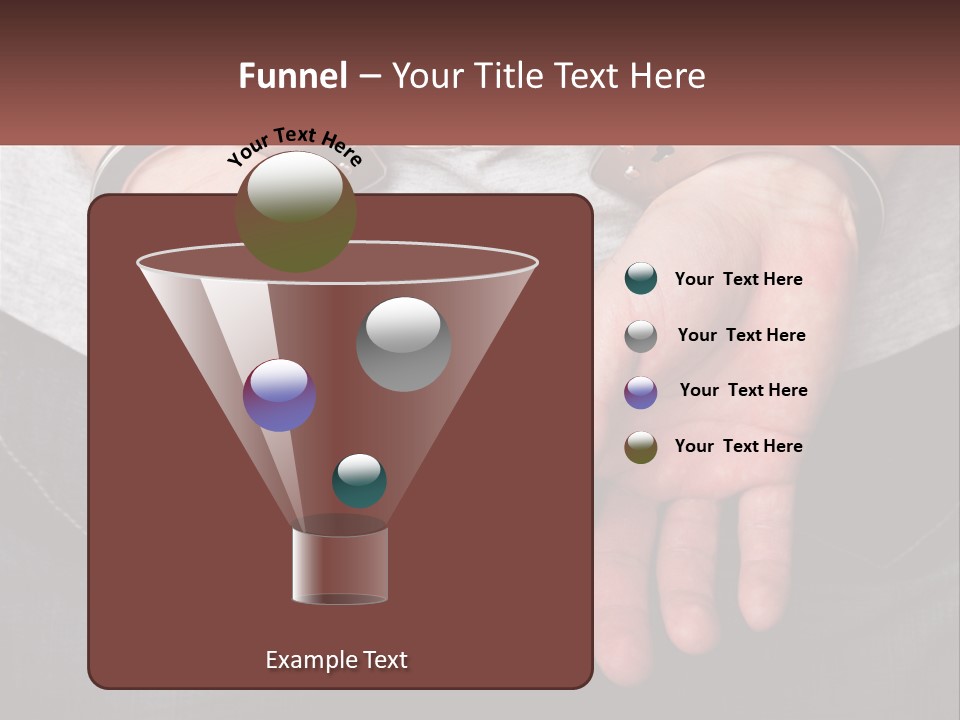 Conflict Arrest Control PowerPoint Template