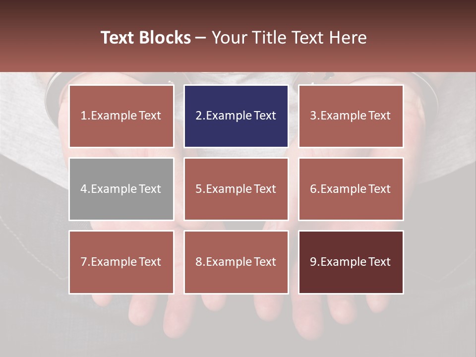 Conflict Arrest Control PowerPoint Template