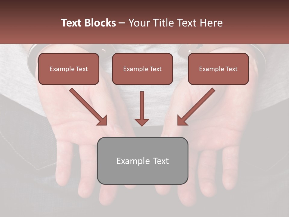 Conflict Arrest Control PowerPoint Template